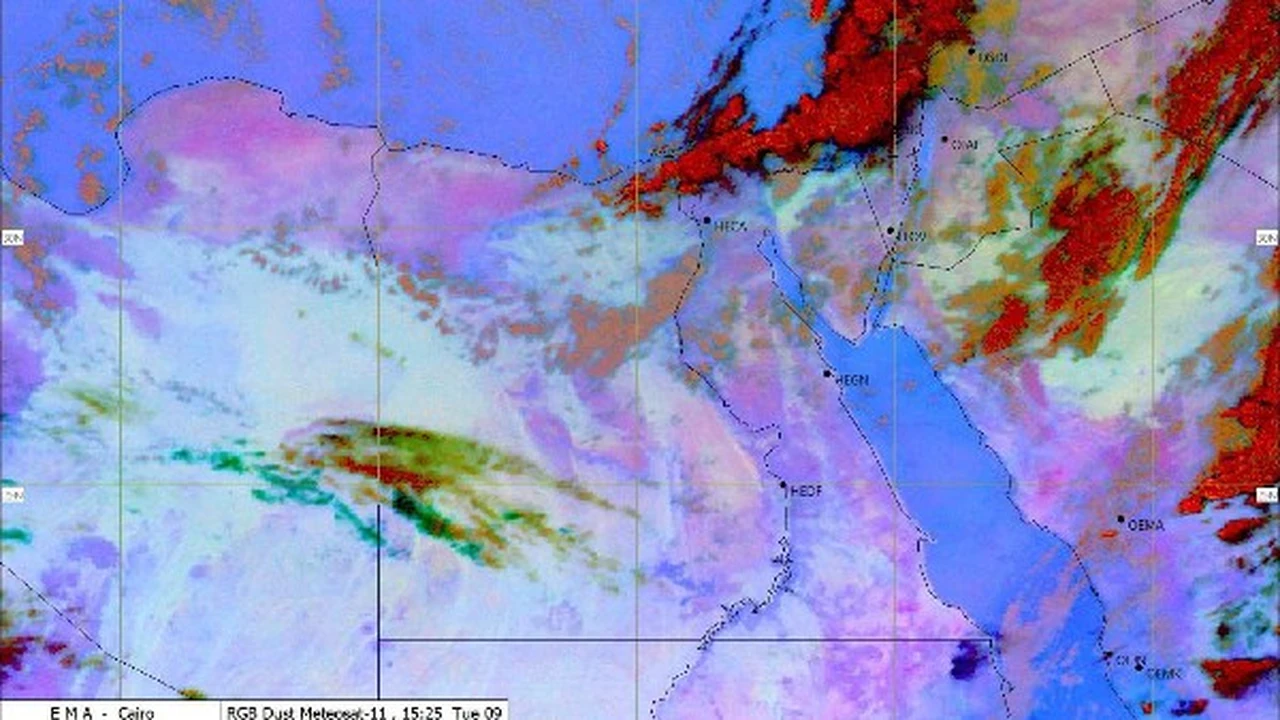 تقلبات جوية وأمطار ورياح مثيرة للأتربة تسيطر على الأسبوع الأخير من رمضان